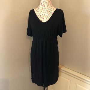 Black swim suit cover up